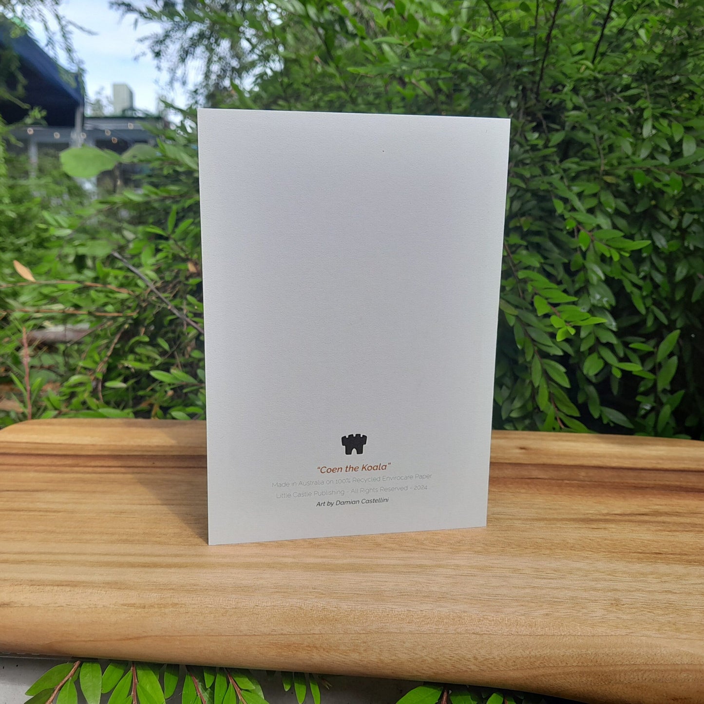 Coen the Koala - Eco-friendly greeting card
