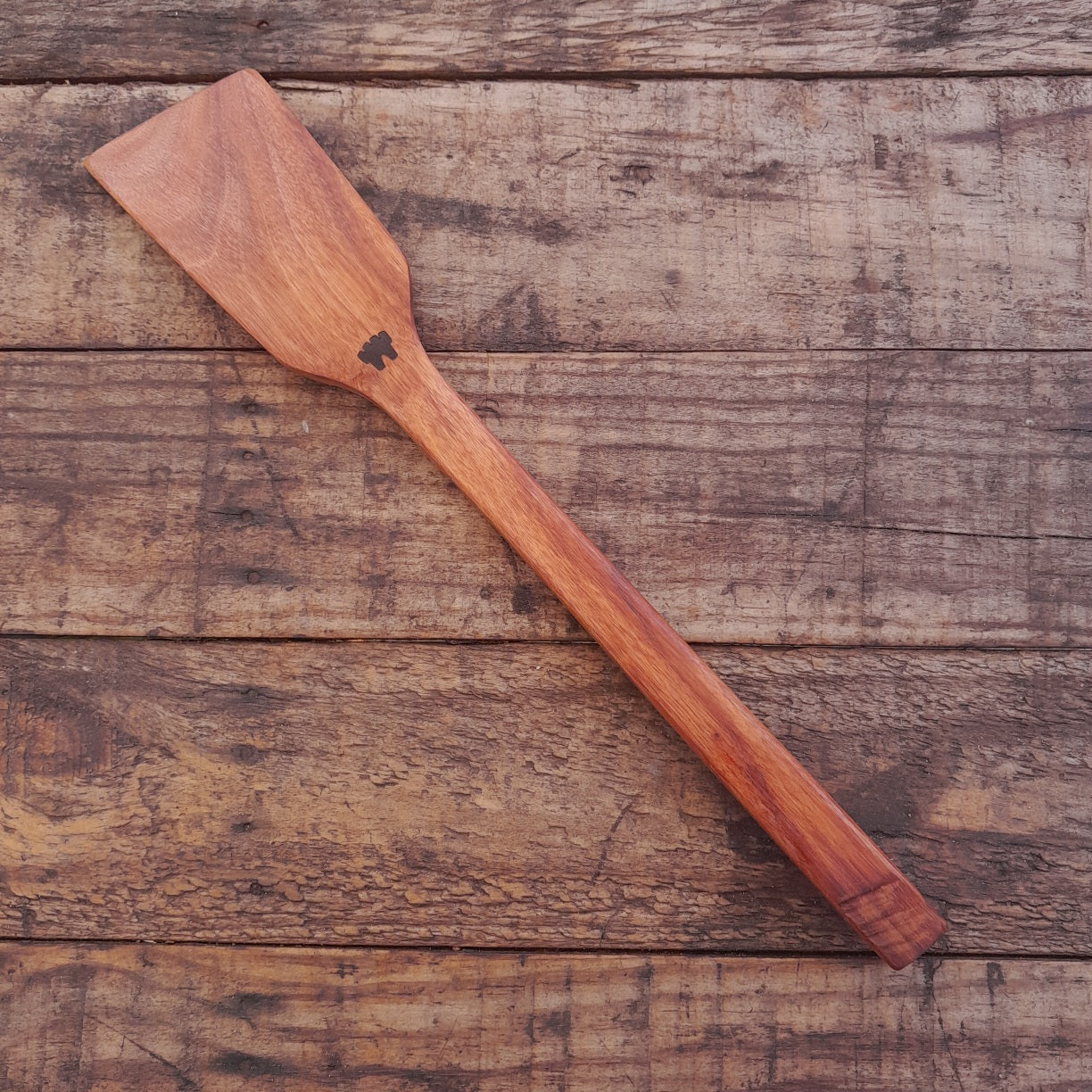 Wooden cooking spatula - paperbark