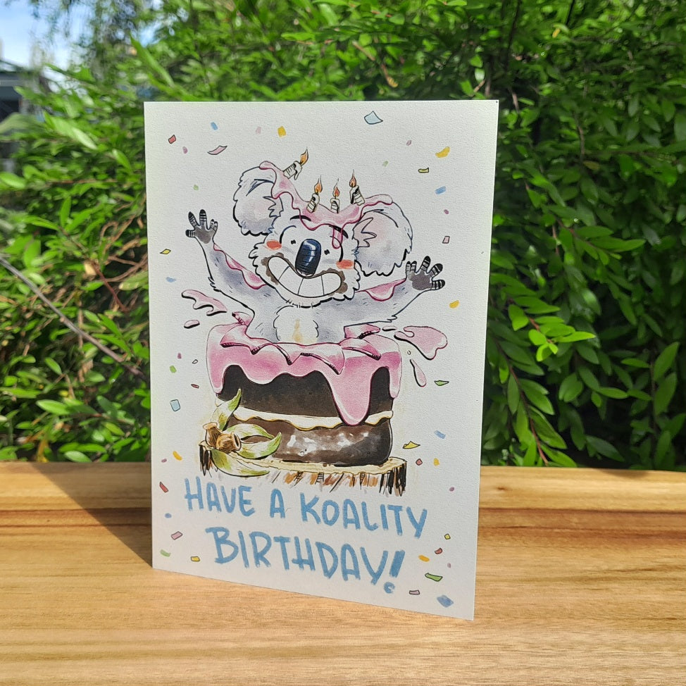 Have a Koality Birthday! - Eco-friendly greeting card