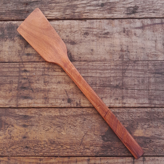 Wooden cooking spatula - paperbark