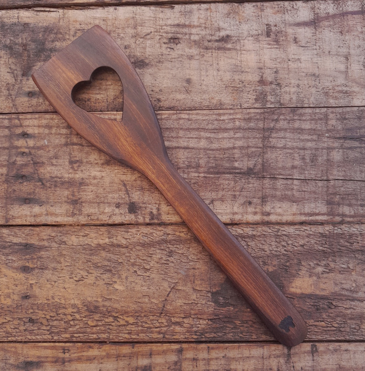Wooden cooking spatula - Queensland walnut