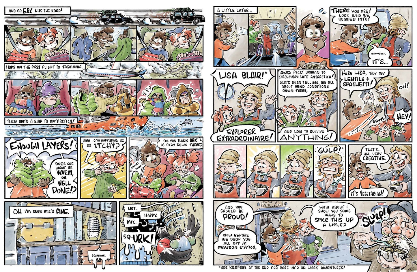 Pip & Pete’s Antarctic Adventure – Climate Change Graphic Novel