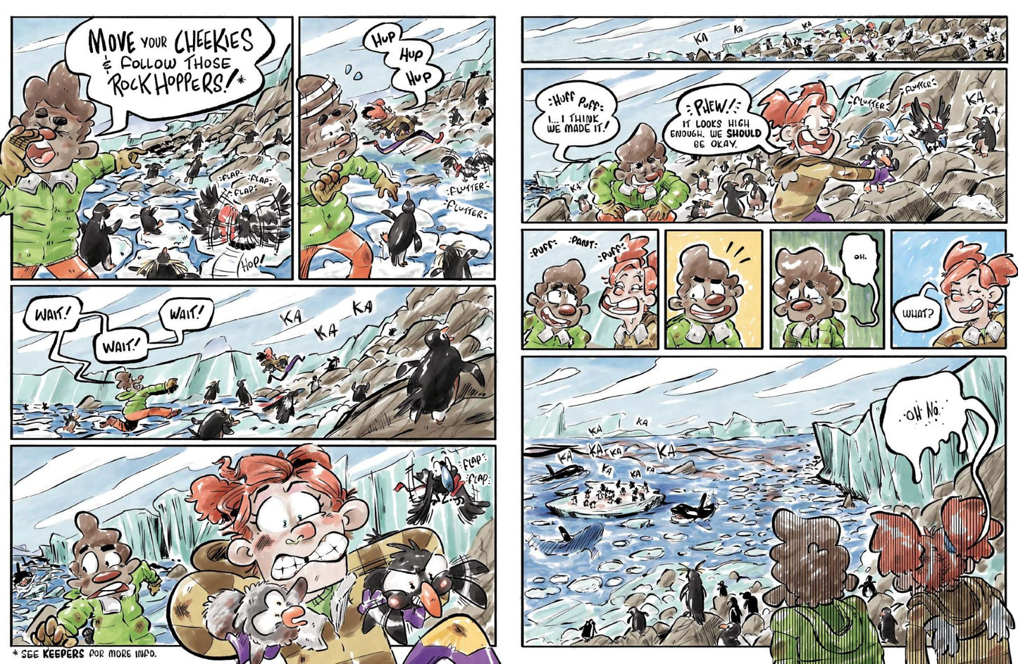 Pip & Pete’s Antarctic Adventure – Climate Change Graphic Novel