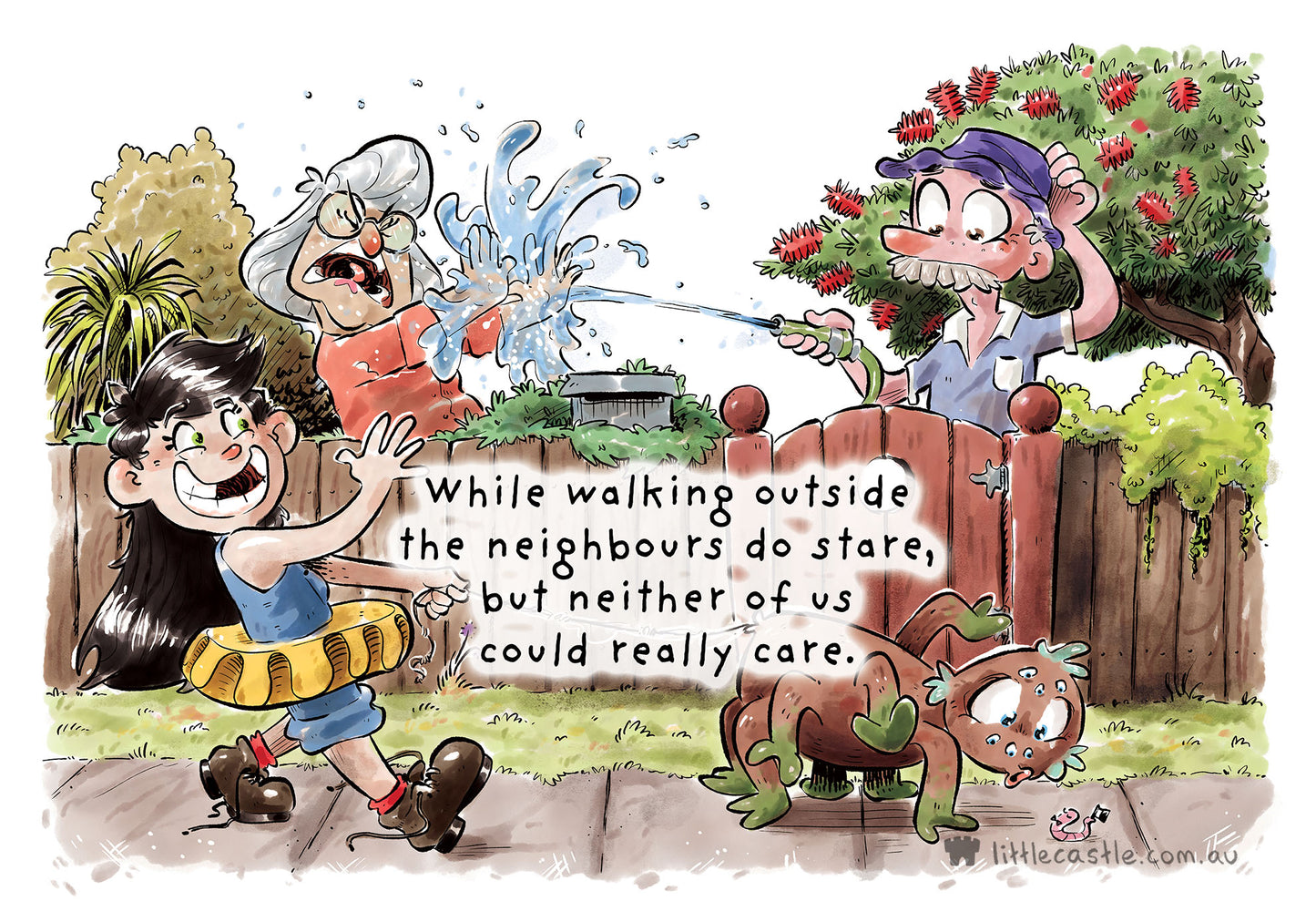 The Not-So-Scary Huntsman - Rhyming Picture Book