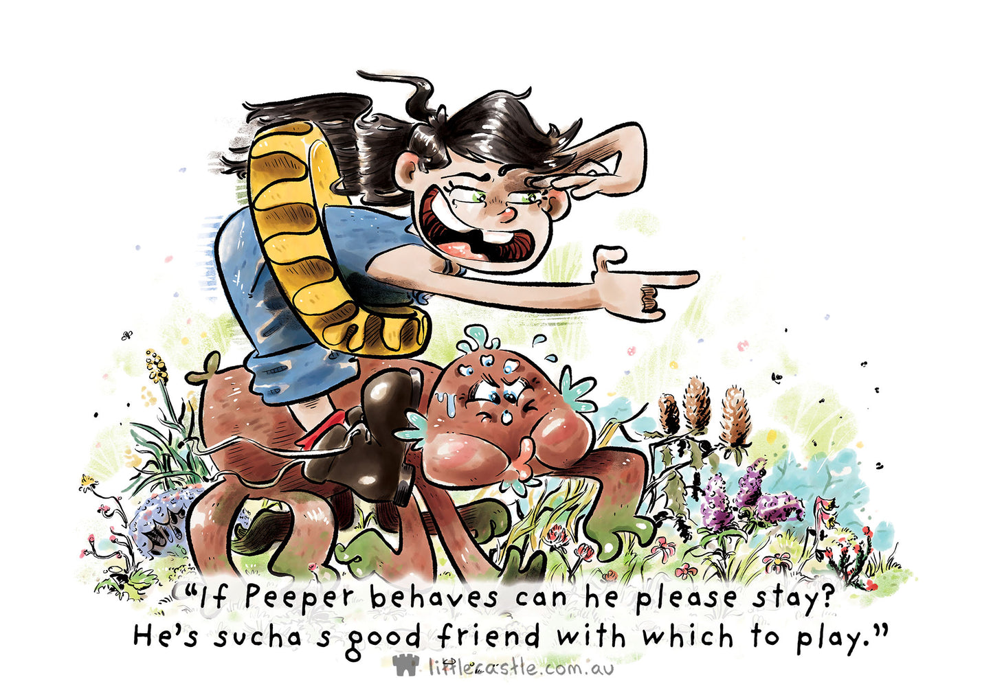 The Not-So-Scary Huntsman - Rhyming Picture Book