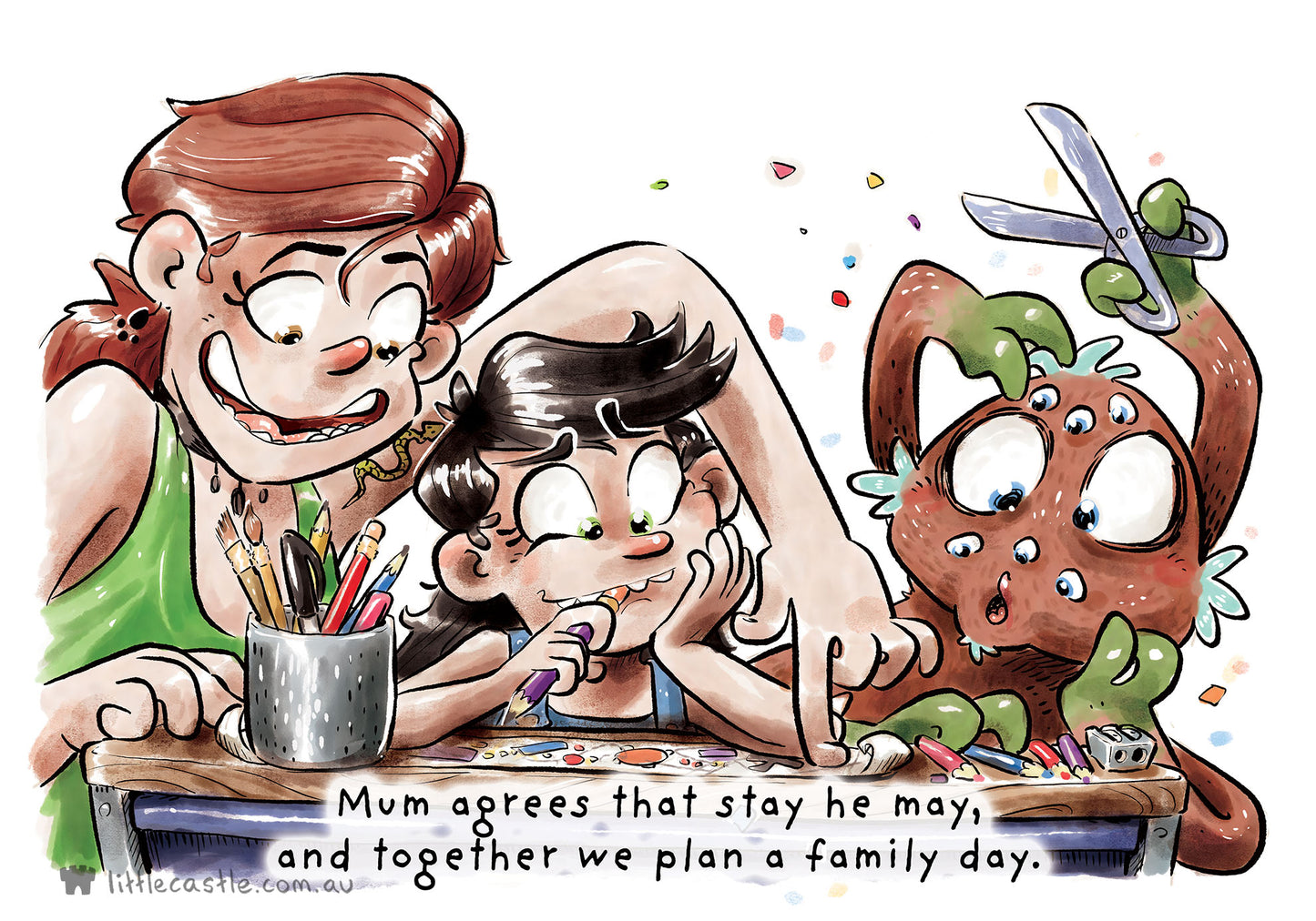 The Not-So-Scary Huntsman - Rhyming Picture Book